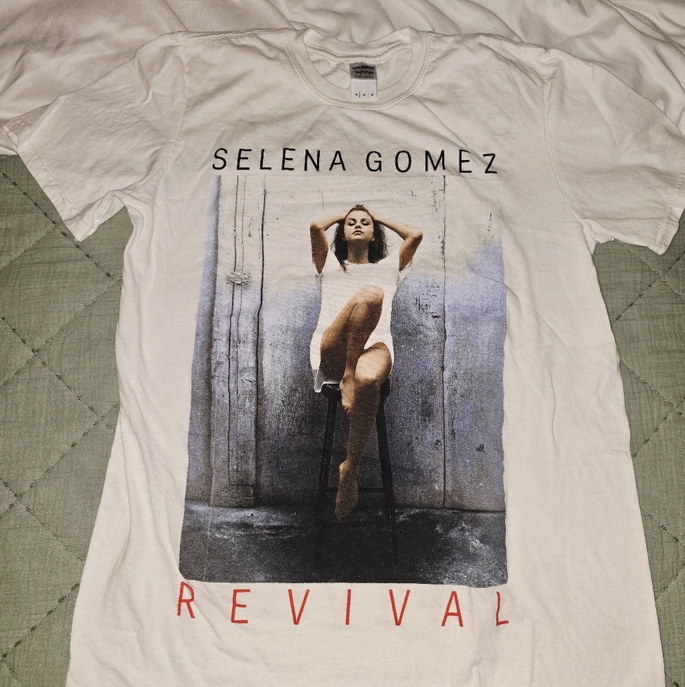 Selena Gomez Revival Graphic Tee - White